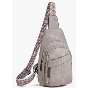 Mroede Sling Crossbody Tan Casual Bag Medium 2226-1271